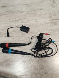 singstar 2 microfoni e giochi ps2