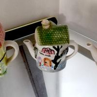 Mini teiere casetta da collezione