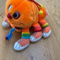 Vintage Anni 80 Peluche Gig Tante Gambe Bruco