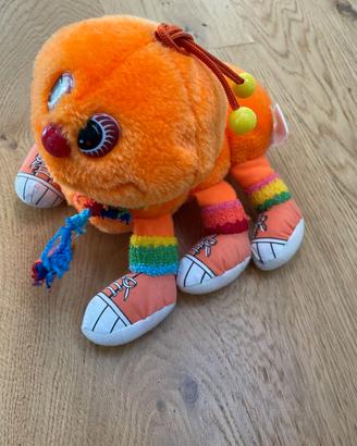 Vintage Anni 80 Peluche Gig Tante Gambe Bruco