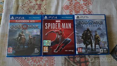 Giochi ps4 + 1 ps5
