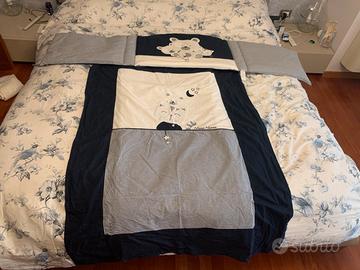 Copripiumino dolcestella con piumino e spalliera