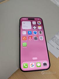 iPhone 15 Pro 256GB, colore Blue Titanium