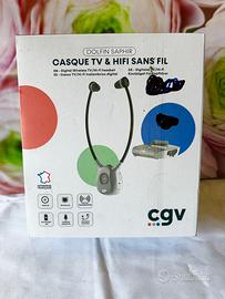 NUOVO Cuffie wireless TV e HI-FI