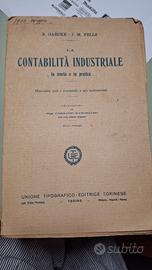libro antico - contabilità industriale 1920