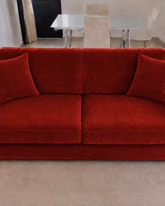 Divano Letto BARETE (POLTRONESOFÀ) col. Rosso