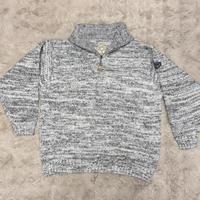 Maglione troyer uomo Bleuette vintage grigio L