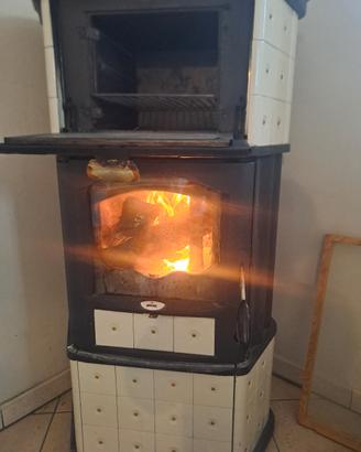 stufa legna con forno