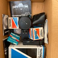 Refkex Oltmpus OM10 + teleobiettivi