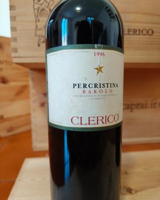 Vino 2 bottiglie Domenico Clerico Percristina 96