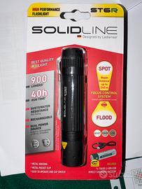 Torcia LED ricaricabile 900 Lumens SOLIDLINE