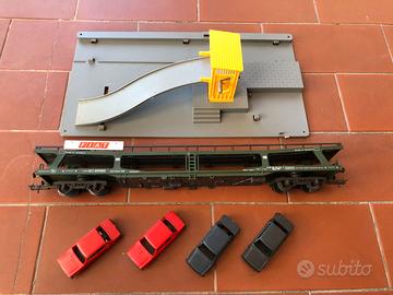 trenini vintage LIMA HO rampa scarico auto 600940