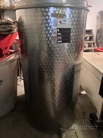 Contenitore inox 750 litri