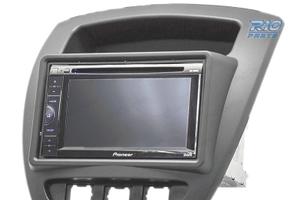 CORNICE NERA RADIO 2-DIN PER CITROEN C1 TOYOTA AYG