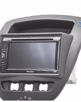 CORNICE NERA RADIO 2-DIN PER CITROEN C1 TOYOTA AYG