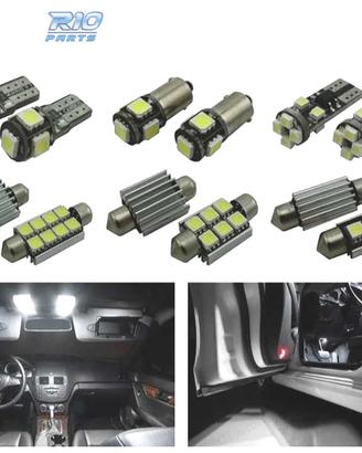 KIT 15 LAMPADE LED INTERNE MERCEDES CLASSE E A207 