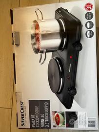 Piastra doppia elettrica