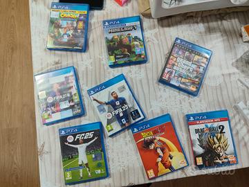 ps4 con giochi
