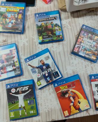 ps4 con giochi