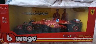 Burago Ferrari SF-24 Charles Leclerc 1/18