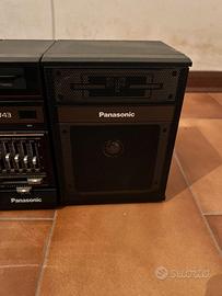 Stereo Portatile Vintage Boombox Panasonic RX-CW43