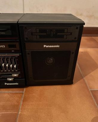 Stereo Portatile Vintage Boombox Panasonic RX-CW43