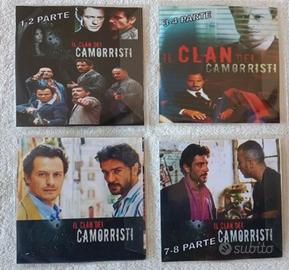 4 DVD "Il clan dei camorristi" 2013