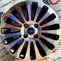 4 CERCHI IN LEGA ORIGINALI RAGGIO 16 FORD FIESTA