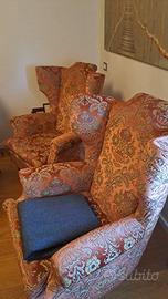 2 POLTRONE BERGERE