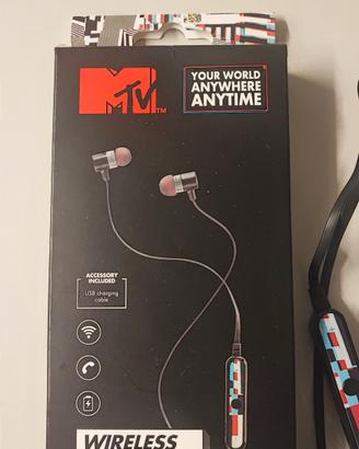 auricolari   bluetooth mtv