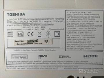 TV TOSHIBA 32 POLLICI
