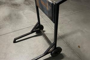 Carrello porta motore barca