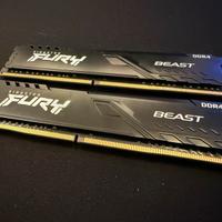 16 Gb RAM Kingstone Fury
