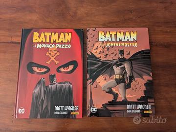 Batman uomini mostro + monaco pazzo panini