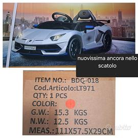 Lamborghini macchina per bambini  elettrica