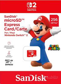 Scheda Micro SD Express SanDisk (256 GB)
