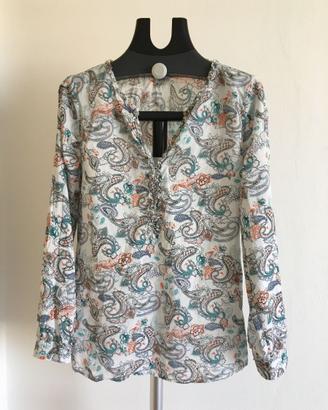 Camicetta OVS 100% cotone S paisley – Come nuova
