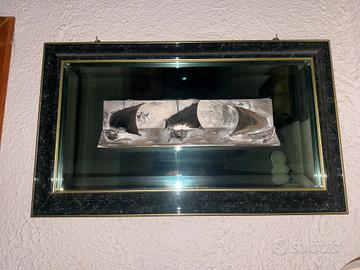 Quadro Specchio Ottaviani Argento