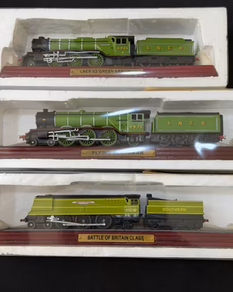 Lotto 3 Locomotive a Vapore LNER + Southern