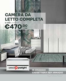 Camera da letto moderna *- * 3 COLORI A SCELTA
