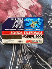 scheda telefonica parlamento europeo