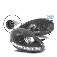 FARI FIAT GRANDE PUNTO 08-09 LUCE DIURNA NERO