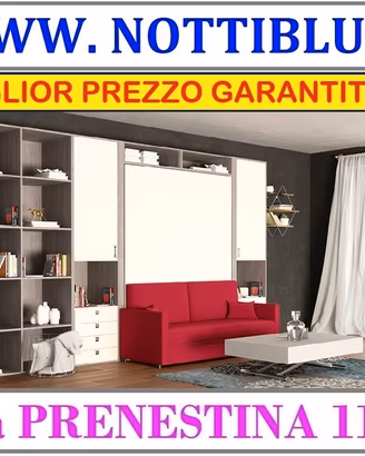 Letto a Scomparsa SOFA’ 2 piazze by Notti Blu