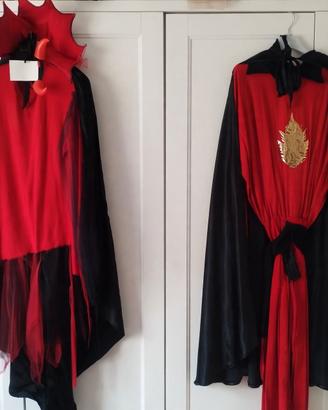 coppia costumi di carnevale  da Diavoli