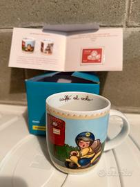 Thun tazza Poste italiane con francobollo