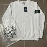 felpa stone island bianca NON COMPRARE!