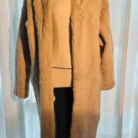 Interno sfoderato di cappotto in lapin