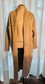 Interno sfoderato di cappotto in lapin