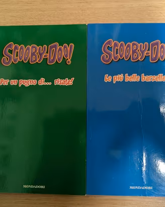 Lotto 2 Libri Scooby-Doo Mondadori
