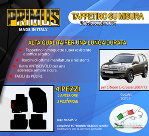 Tappetini Auto C-Cross 03/2007-2013 2 ATTACCHI